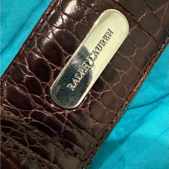 Vintage Ralph  Lauren brown women’s  belt ,size small 30” W reptile embossed. - Picture 6 of 15